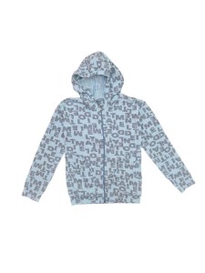 Кофта "Буквы", голубой, унисекс 1-2-3 года