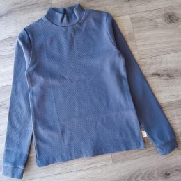 Водолазка "Однотонная" , серый(графитовый), унисекс 11-12-13-14 лет