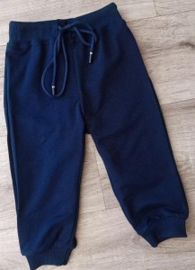 Штаны"Однотонные" , синий(темный), мальчик 9-12-18-24 месяца