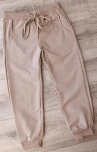 Штаны"Однотонные" , бежевый, унисекс 3-4-5-6 лет