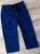 Штани"Однотонні", синій, унісекс 7-8-9-10 років, фото