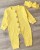 Чоловічок Murat Baby "Гудзики" жовтий, дівчинка 3-6-9-12 місяців, фото