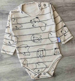 Боді Murat "Ведмідь" бежевий, унісекс 3-6-9-12-18 місяців
