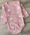 Боді Murat "Хмарка" рожевий, дівчинка 3-6-9-12-18 місяців, фото