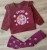 Костюм «Собачка» бордовый, девочка 1,5-2-3-4 лет, фото