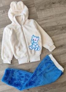 Костюм "Кішка"  бирюзовий, унісекс 9-12-18 місяців