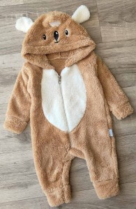 Чоловічок Kidex "Коала" коричневий, мальчик 3-6-9-12 місяців