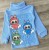 Водолазка "Лабубу" голубой, мальчик 1-2-3-4-5 лет, фото