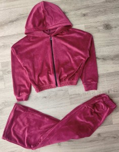 Костюм "Велюр" бордовый, девочка 3-5-7-9-10-11 лет