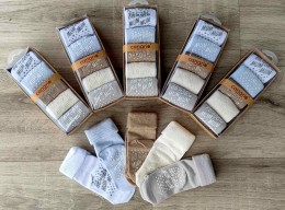 Шкарпетки Canari «Best Mum» мікс кольорів, хлопчик 0-6 місяців