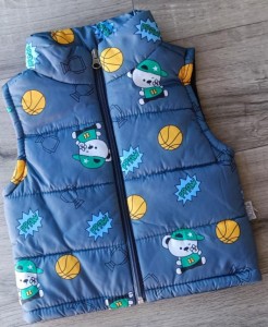 Жилет Boni "Кубок" сірий(темний), хлопчик 1-2-3 років