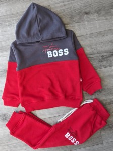 Костюм Murat Baby "Boss" червоний, хлопчик 2-3-4-5 років