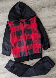 Костюм "Клеточка" красный, мальчик 2-3-4-5 лет