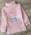 Водолазка "Пепа" рожевий, дівчинка 1-2-3-4-5 років, фото