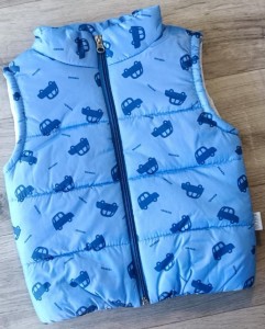 Жилет Boni "Cars" синій, хлопчик 1-2-3 років