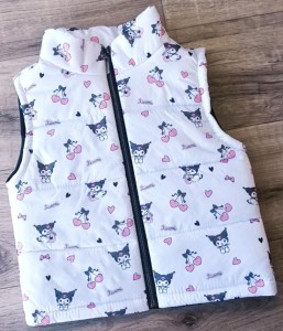 Жилет Boni "Куромі" сірий(світлий), дівчинка 3-4-5 років