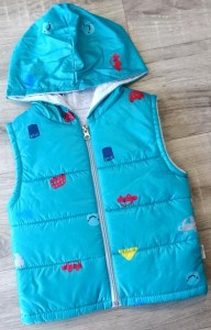 Жилет Boni "Fun" зелений, хлопчик  2-3-4 років