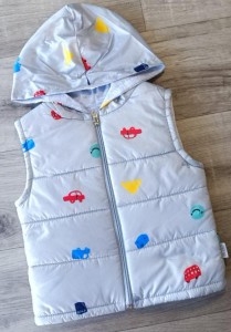 Жилет Boni "Fun" сірий, хлопчик  2-3-4 років