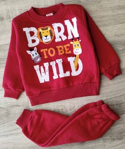 Костюм Aybeyce Kids «Born» бордовий, хлопчик 1-2-3-4 роки