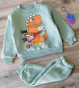 Костюм Aybeyce Kids «Cool rock» зелений (бірюзовий), хлопчик 1-2-3-4 роки