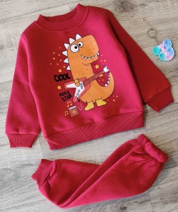 Костюм Aybeyce Kids «Cool rock» бордовий, хлопчик 1-2-3-4 роки