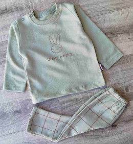 Костюм Babygo  "Everyday" зелений, хлопчик 6-12-18 -24 місяців