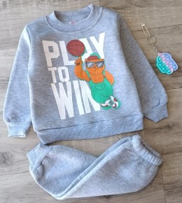 Костюм Aybeyce Kids '''Play to Win''', сірий, хлопчик 1-2-3-4 роки