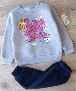 Костюм Aybeyce Kids '''Look''', сірий, дівчинка 1-2-3-4 роки