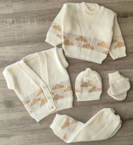 Костюм Becol "Хмари" коричневий, хлопчик 3-6 місяців