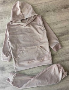 Костюм "Велюр" бежевий, унісекс 2-3-4-5 років