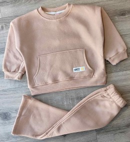 Костюм My Bella "Happy" бежевий, дівчинка 2-3-4-5 років