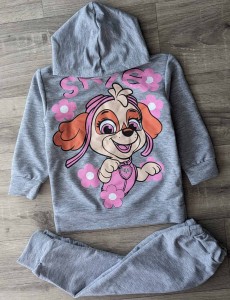 Костюм "Собачка" серый, девочка 2-3-4-5 лет