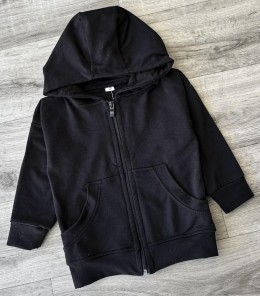 Кофта "Однотонна", чорний, унісекс 7-8-9-10 років