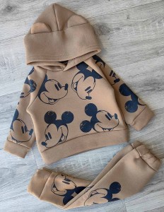 Костюм «Mickey» гірчичний, хлопчик 9міс-1-2-3 роки