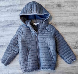 Курточка MDM  "Полоси", сірий, хлопчик 6-7-8-9-10 років