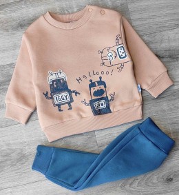 Костюм Iggy "Роботи" коричневий, хлопчик 9-12-18-24 місяців