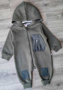 Чоловічок Elefin "Skateboarding" зелений, хлопчик 3-6-9-12 місяців