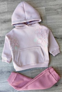 Костюм Bebico "Квіточка" коричневий (теракотовий), дівчинка 9-12-18-24 місяців