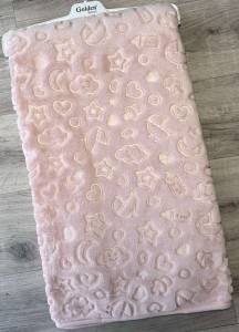 Плед Golden baby "Зірочки" коричневий(теракотовий), дівчинка 100*120