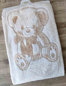 Плед Story Baby «Мишка» бежевый, унисекс 100*110