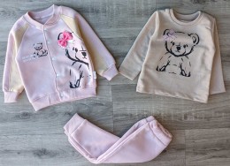 Костюм Minitix "Bear" рожевий (пудра), дівчинка 9-12-18-24 місяців