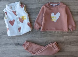 Костюм Donino "Paris" коричневий(теракотовий), дівчинка 6-9-12-18 місяців