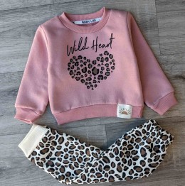 Костюм Ronix  "Will hearf" коричневий(теракотовий), дівчинка 6-9-12-18 місяців