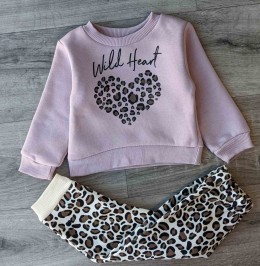 Костюм Ronix  "Will hearf" рожевий(пудра), дівчинка 6-9-12-18 місяців