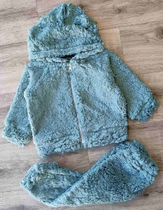 Костюм "Teddy" зеленый, унисекс 1-2-3 лет