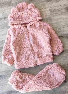 Костюм "Teddy" персиковый, девочка 1-2-3 лет