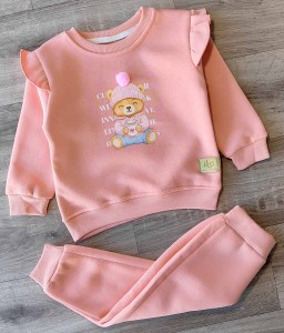 Костюм Ilo Kids "Ведмедик" персиковий, дівчинка 2-3-4-5 років