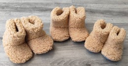 Пинетки Minissa " Однотонный" бежевый, унисекс 19,20,21 размеры