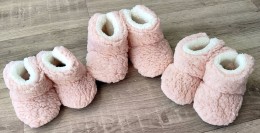 Пинетки Minissa " Однотонный" розовый, девочка 19,20,21 размеры