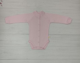 Боди "Однотонный" , розовый, девочка 0-3-6 месяцев